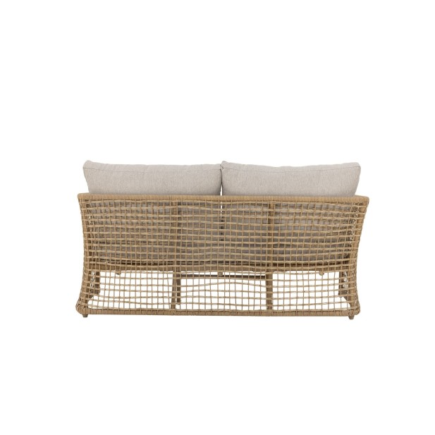 Sofá PENZANO, Poliratán Natural -...