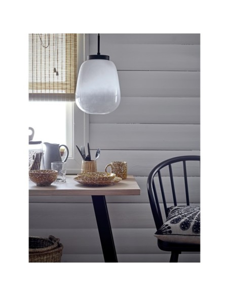 Lámpara de Techo ECE, Blanco, Cristal - Bloomingville