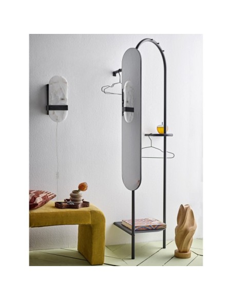 Perchero BELEN, Negro, Metal - Bloomingville