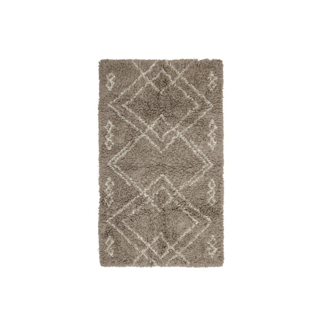 Alfombra EDEA, Marrón, Algodón -...