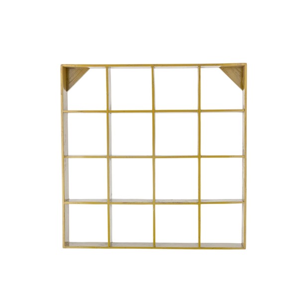 Estantería BEKKA, Amarillo, Madera Reciclada - Bloomingville