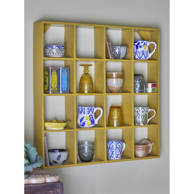Estantería BEKKA, Amarillo, Madera...