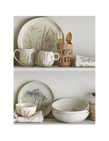 Juego de Desayuno BEA, Gres Natural - Bloomingville