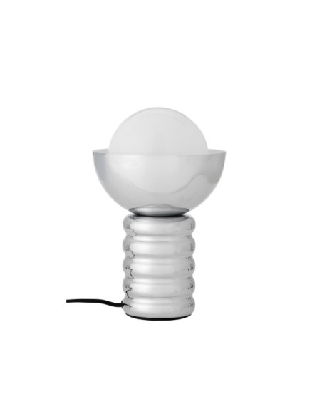 Lámpara de Mesa SPIKE, Plateado, Metal - Bloomingville