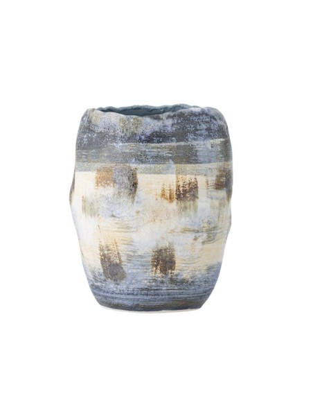 Jarrón NIENNA, Azul, Gres - Bloomingville