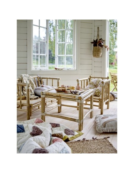 Edredón MELUA, Algodón Natural - Bloomingville