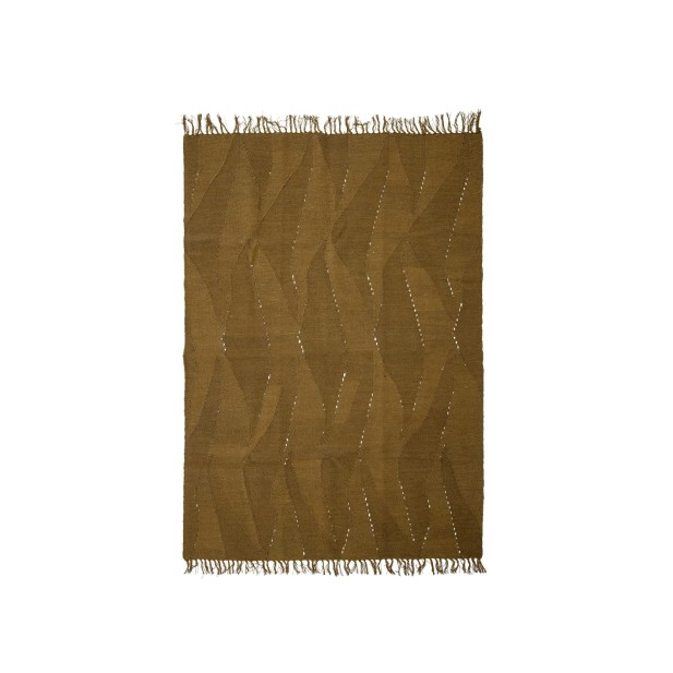 Alfombra ZOLA, Marrón, Lana -...