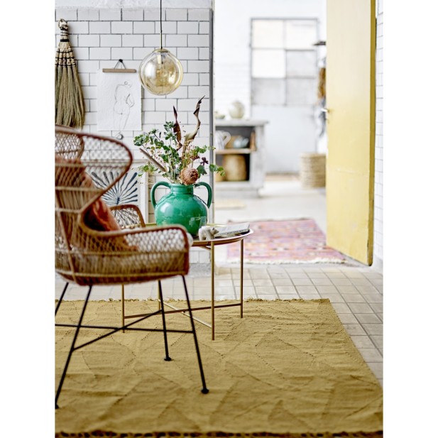 Alfombra ZOLA, Marrón, Lana -...