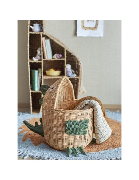 Cesta EDDI, Ratán Natural - Bloomingville