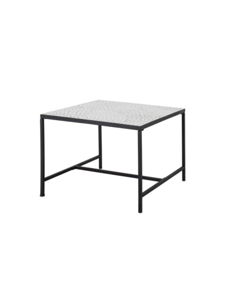 Mesa de Centro NIAH, Blanco, Piedra - Bloomingville