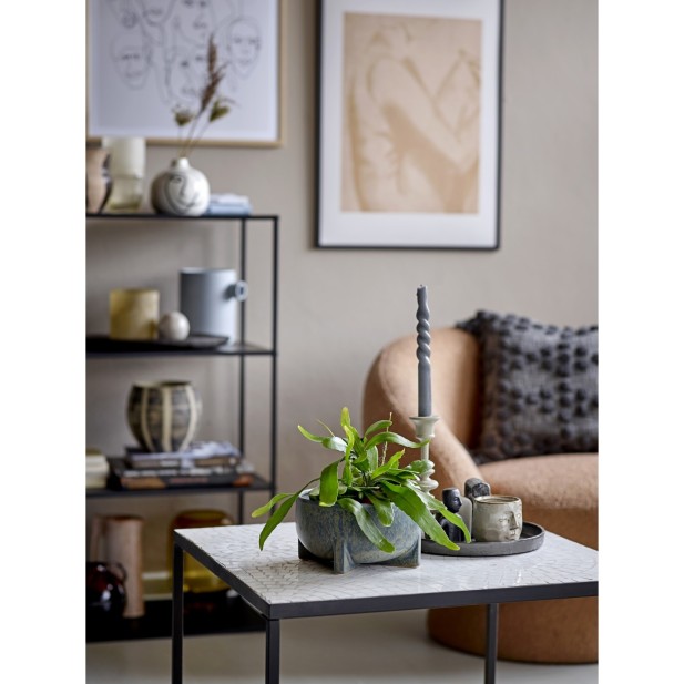 Mesa de Centro NIAH, Blanco, Piedra -...