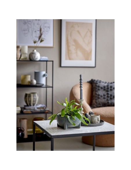 Mesa de Centro NIAH, Blanco, Piedra - Bloomingville