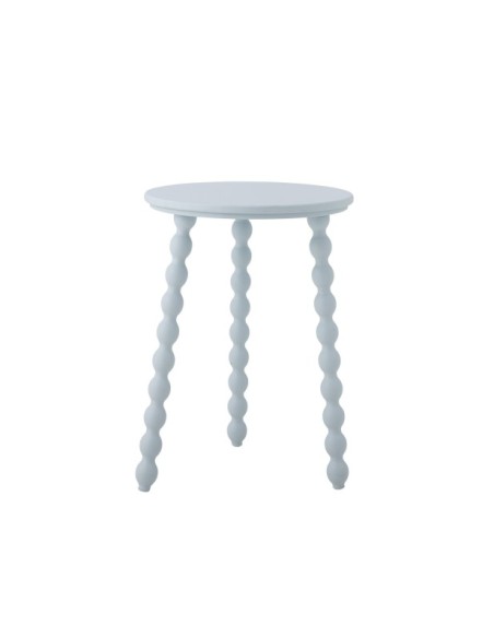 Mesa Auxiliar SALINO, Azul, Pino - Bloomingville