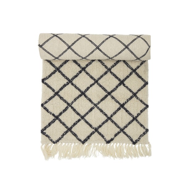 Alfombra WARDA, Lana Natural - Bloomingville