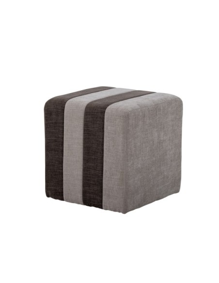 Puf FLINT, Marrón, Poliéster - Bloomingville