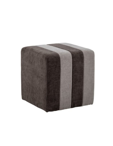 Puf FLINT, Marrón, Poliéster - Bloomingville