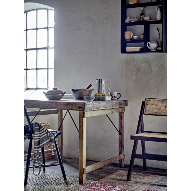 Alfombra YSOLDE, Rojo, Algodón -...