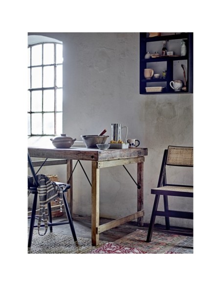 Alfombra YSOLDE, Rojo, Algodón - Bloomingville