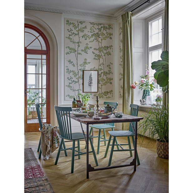 Alfombra YSOLDE, Rojo, Algodón -...