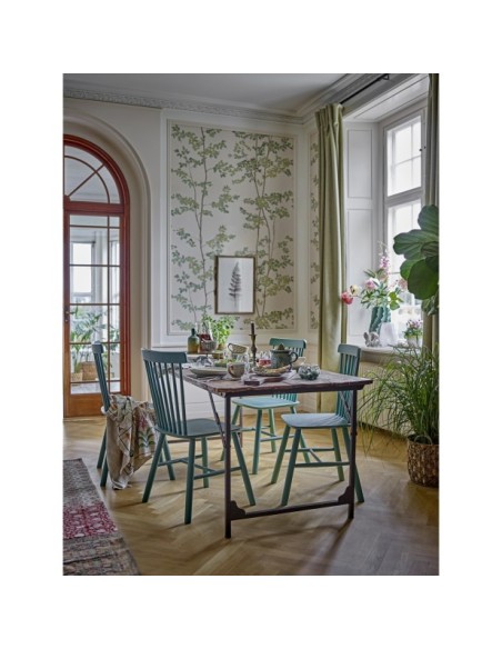 Alfombra YSOLDE, Rojo, Algodón - Bloomingville