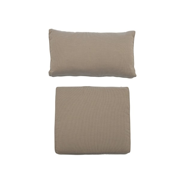Funda de Cojín MUNDO, Marrón, Poliéster - Bloomingville