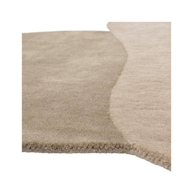 Alfombra DENTON, Marrón, Lana -...