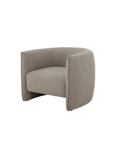 Sillón BACIO, Poliéster Reciclado / Natural - Bloomingville