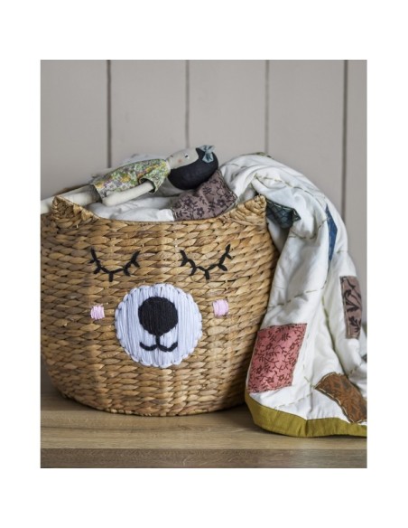 Cesta EMAN, Jacinto de Agua Natural - Bloomingville