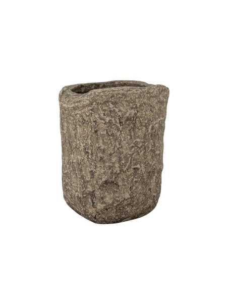 Jarrón Decorativo JANAY, Marrón, Papel Maché - Bloomingville