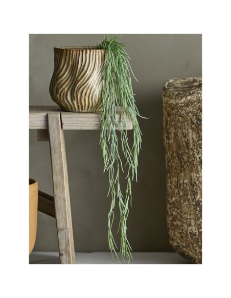 Jarrón Decorativo JANAY, Marrón, Papel Maché - Bloomingville