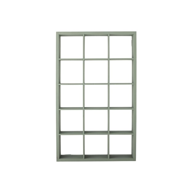 Estantería PRESTON, Verde, Pino -...