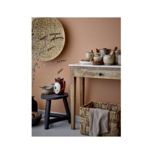 Taburete MALIE, Negro, Mango - Bloomingville 2