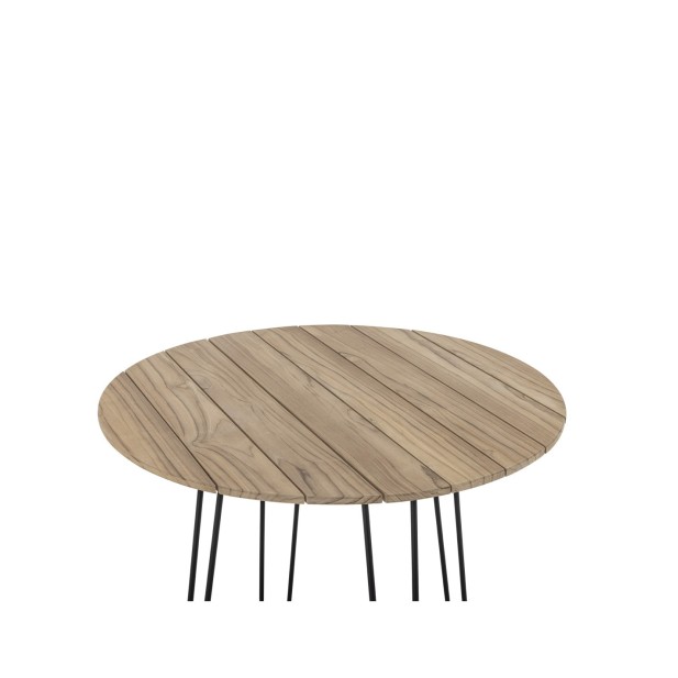 Mesa de Comedor MOLITO, Teca Natural...