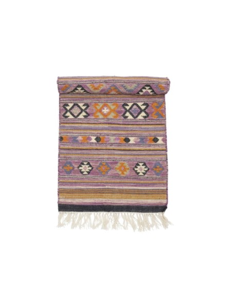 Alfombra YOLANDA, Morado, Algodón - Bloomingville