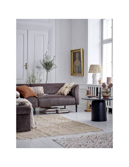 Puf LANNA, Marrón, Fsc® Mix , Poliéster - Bloomingville