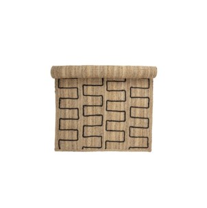 Alfombra DELL, Marrón, Yute - Bloomingville