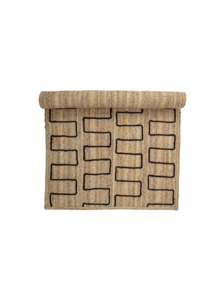 Alfombra DELL, Marrón, Yute - Bloomingville