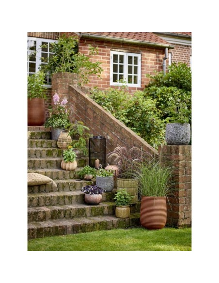 Maceta MESOLA, Marrón, Magnesia - Bloomingville