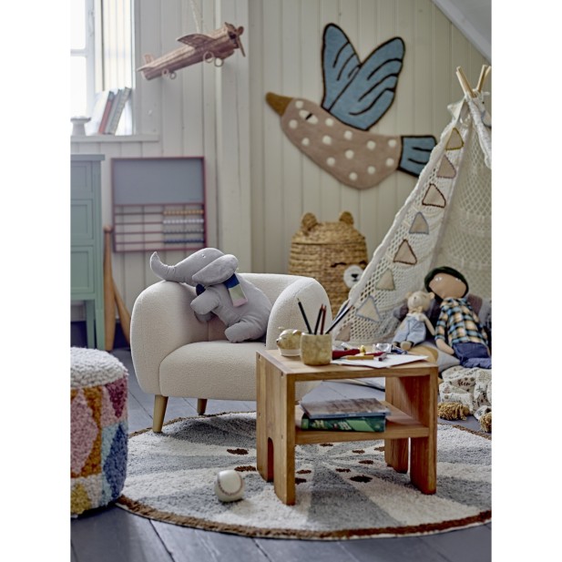 Butaca CADE, Blanco, Poliéster -...