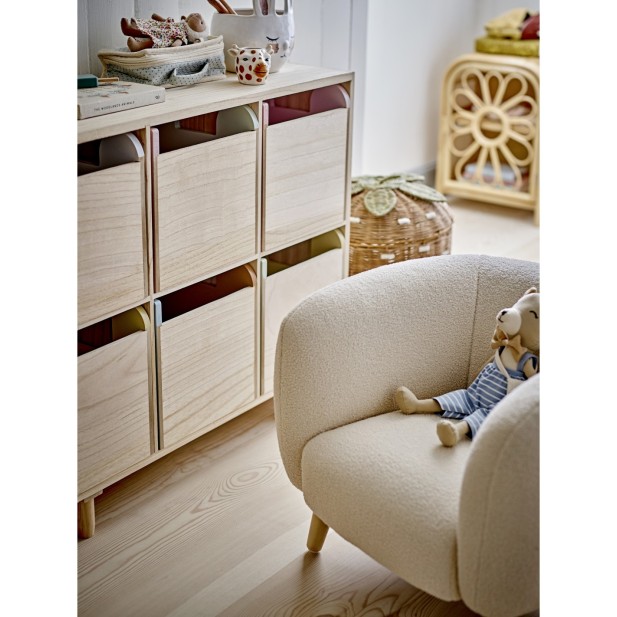 Butaca CADE, Blanco, Poliéster -...