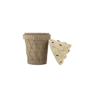 Cesta con Tapa CILLIE, Jacinto de Agua Natural -... 2