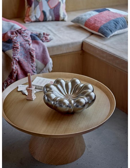 Mesa Auxiliar LUANA Ø74 cm, Roble Natural - Bloomingville