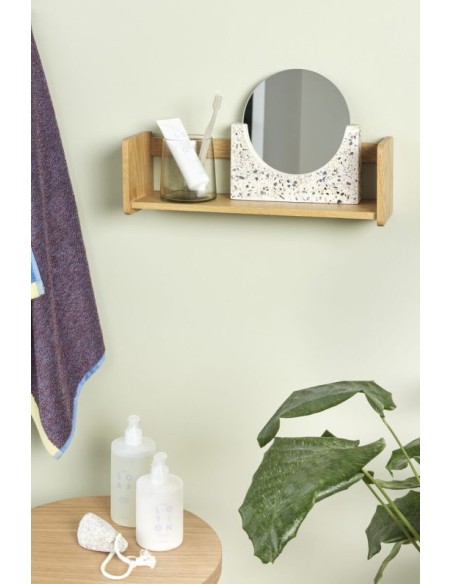 Estante de Pared NOMAD 12 cm Alto, Roble Natural - Hübsch