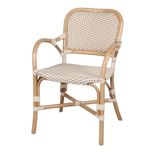 Silla DANICA, ratán natural