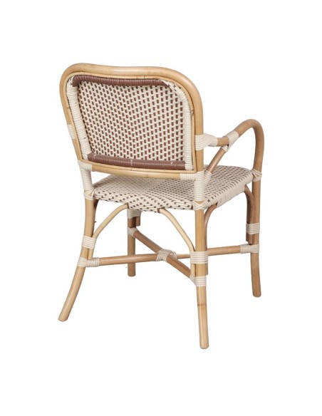 Silla DANICA, ratán natural