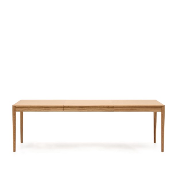 Mesa extensible Lenon chapa y madera...