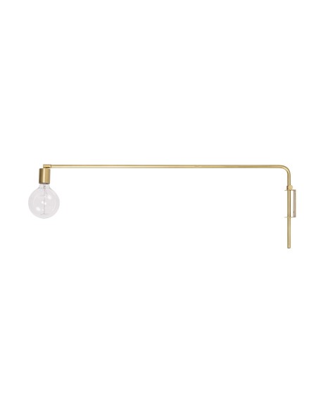 Aplique de pared ORIÓN mini, dorado - Vackart