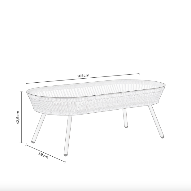 Conjunto de Jardín LUFT 4 Piezas /... Conjunto de Jardín LUFT 4 Piezas /...