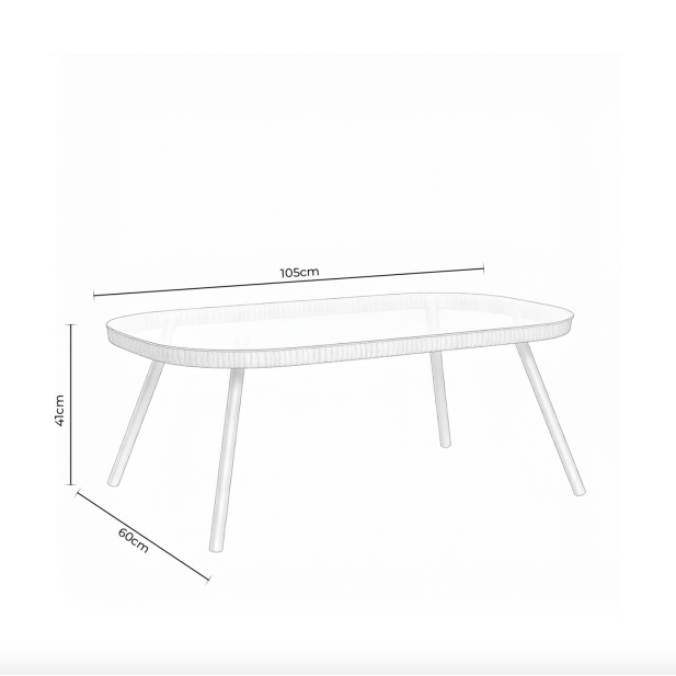 Conjunto de Jardín NYDE 4 Piezas /... Conjunto de Jardín NYDE 4 Piezas /...