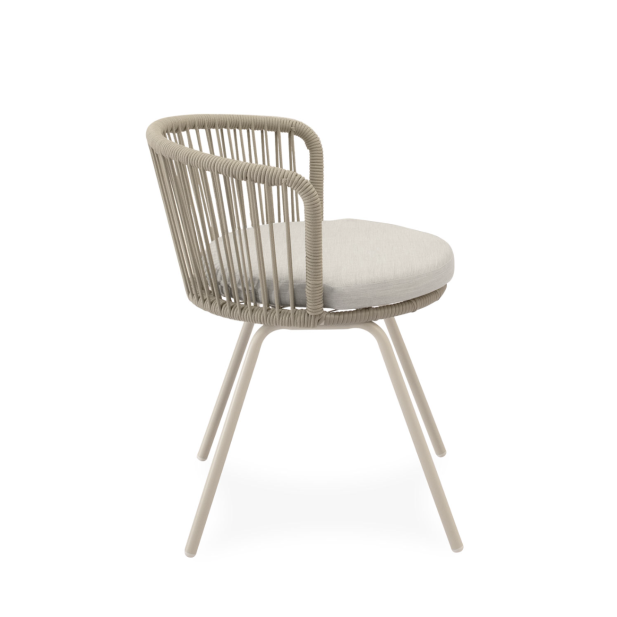 Silla Exterior THEO, Metal / Cuerda... Silla Exterior THEO, Metal / Cuerda...